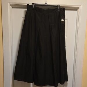 DKNY Classic Black A-Line Skirt
